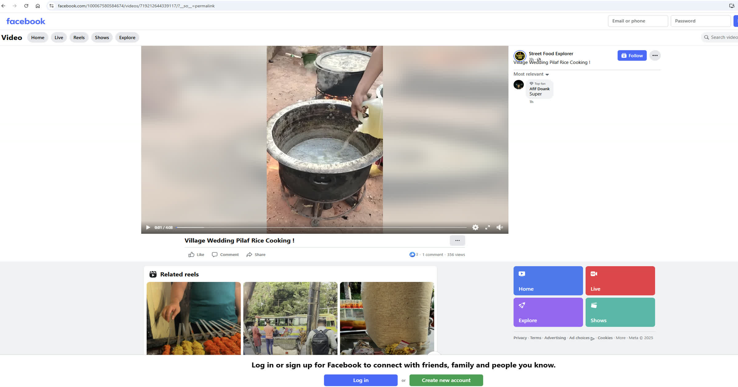 Copy Facebook Video URL
